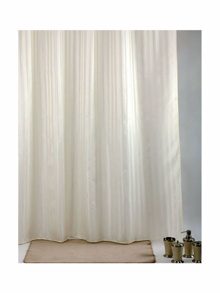 Import Hellas Kourtina Baniou ufasmatini Rigone Bez 180x200cm